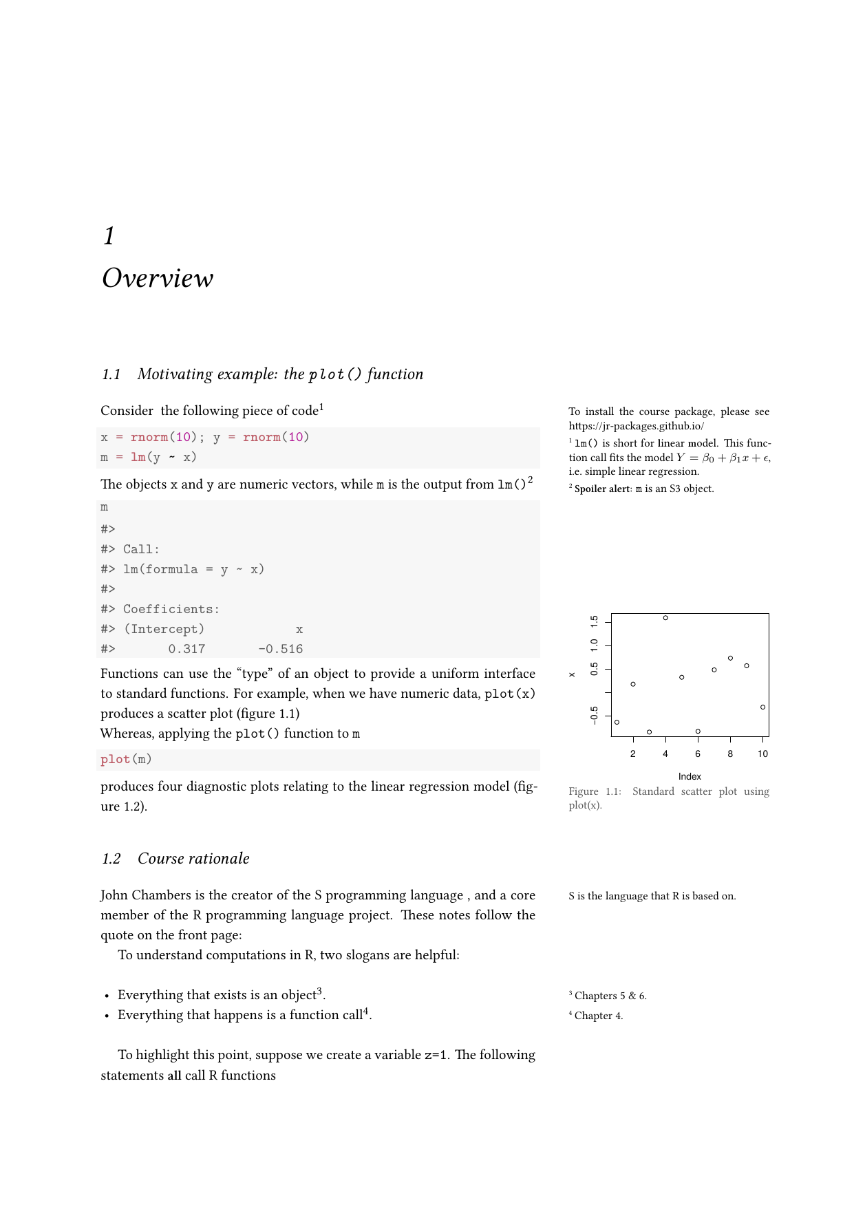 Example course material for 'Advanced R Programming